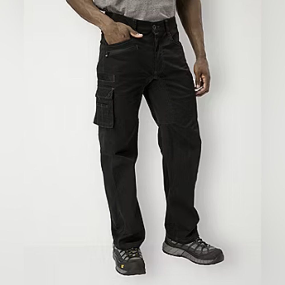 CAT Trademark Trouser Black Size 32x30 NWT IN PACKAGE